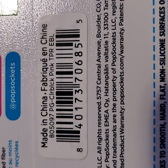 Popsocket Clrbick Pink - Picture 3 of 3